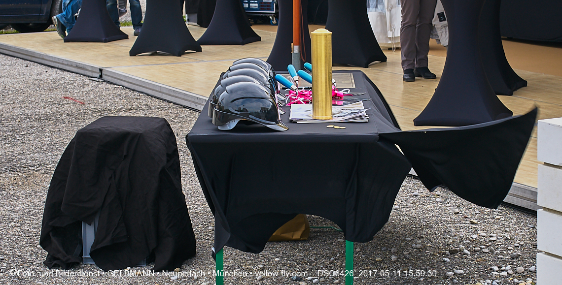 11. Mai 2017 - Grundsteinlegung für die LOGE und dem Kulturquadrat in Neuperlach